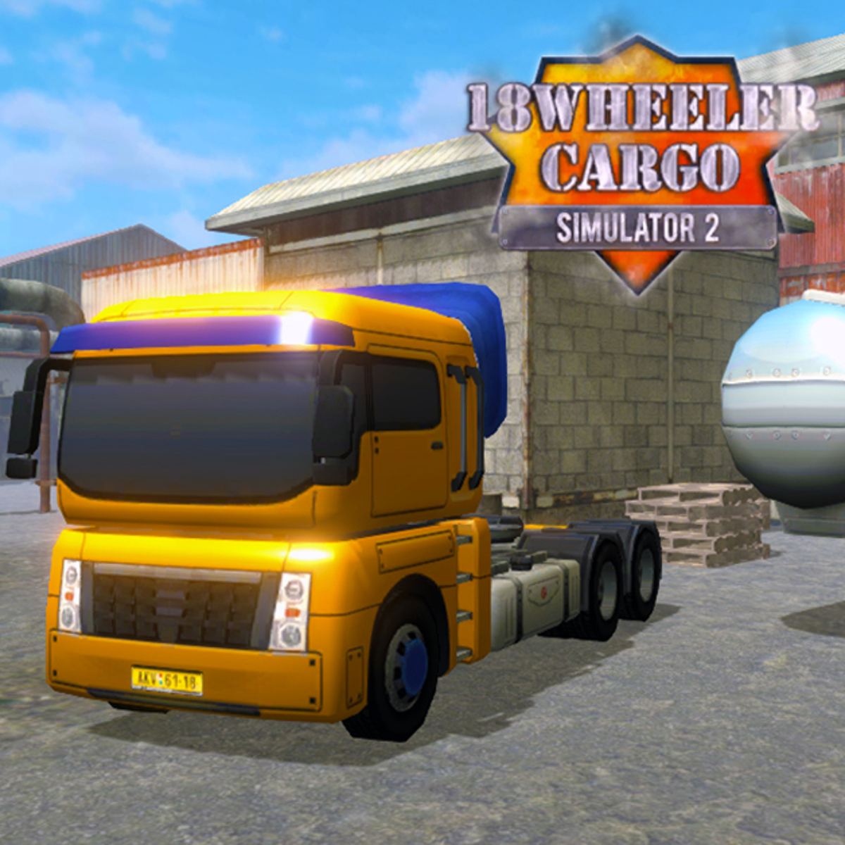 Install 18 Wheeler Cargo 2 Truck Driving Simulator Game App
