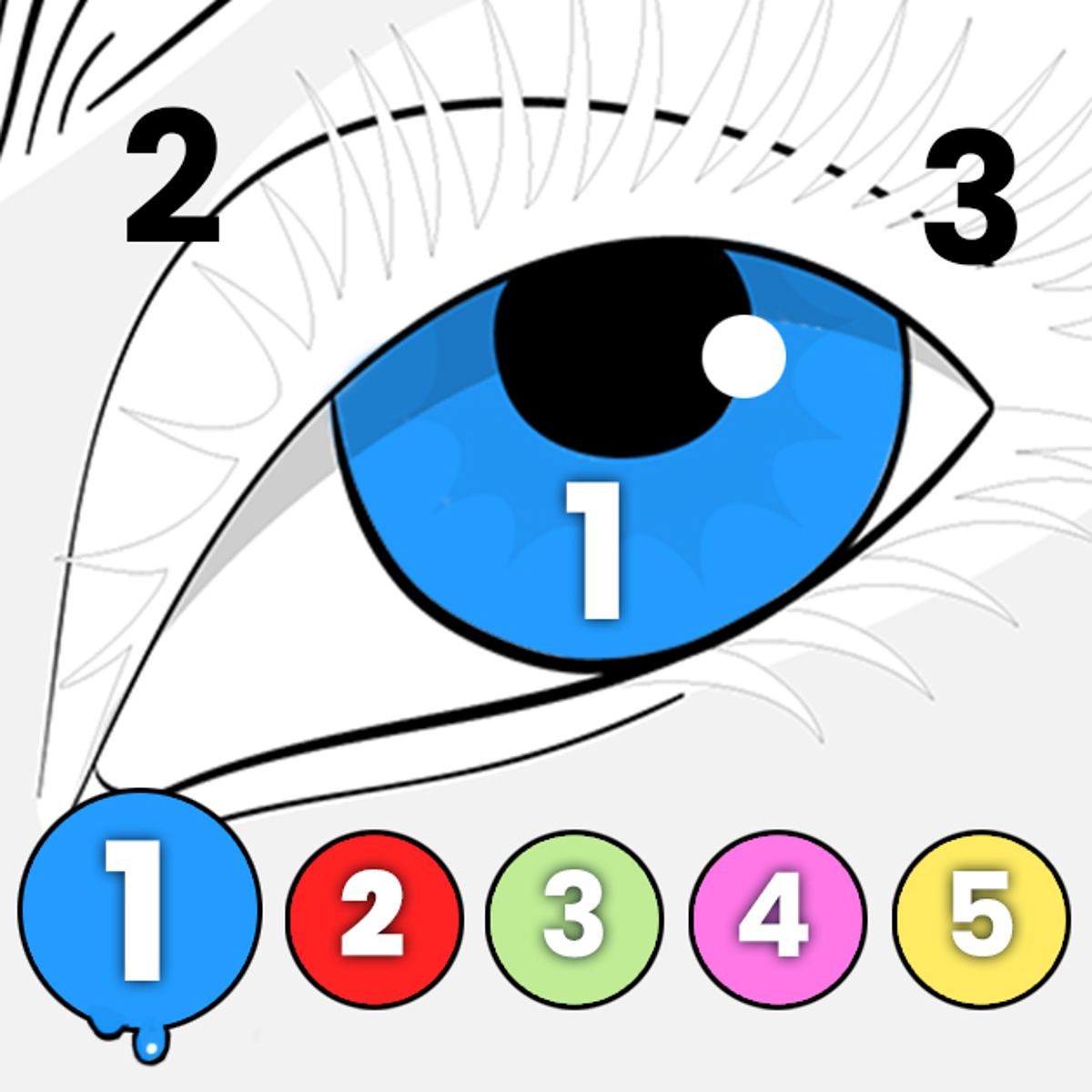 Install Anycolor By Numbers Coloring Puzzle Art Game App