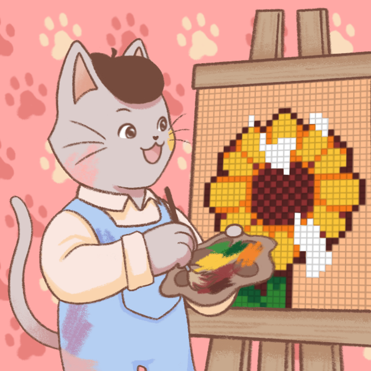 Install Art Workshop Creative Pixel Coloring Game App