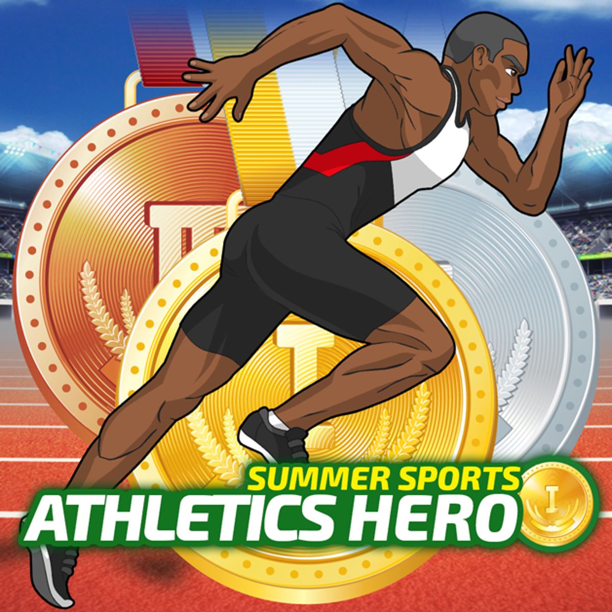 Install Athletics Hero Olympic Sports Challenge Game App