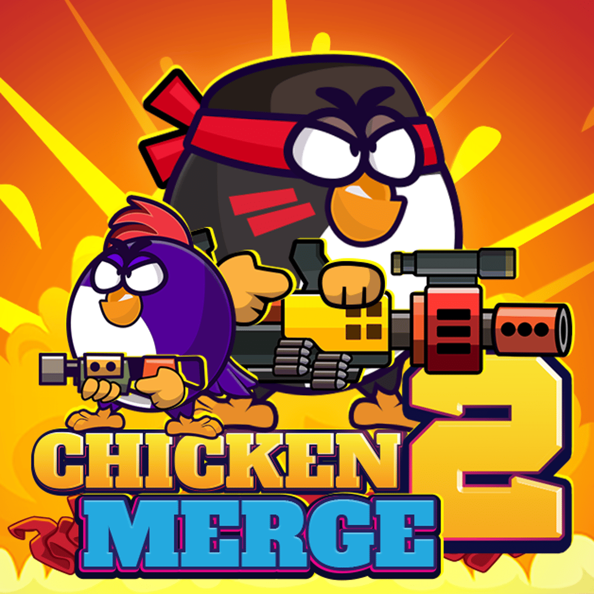 Install Chicken 2 Animal Puzzle Merge Game App