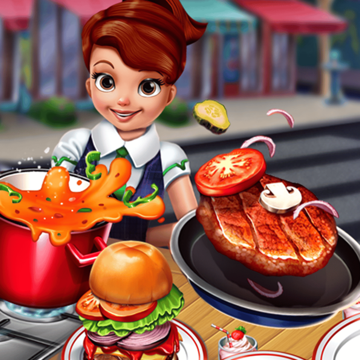 Install Fast Restaurant Cooking Simulator Game App