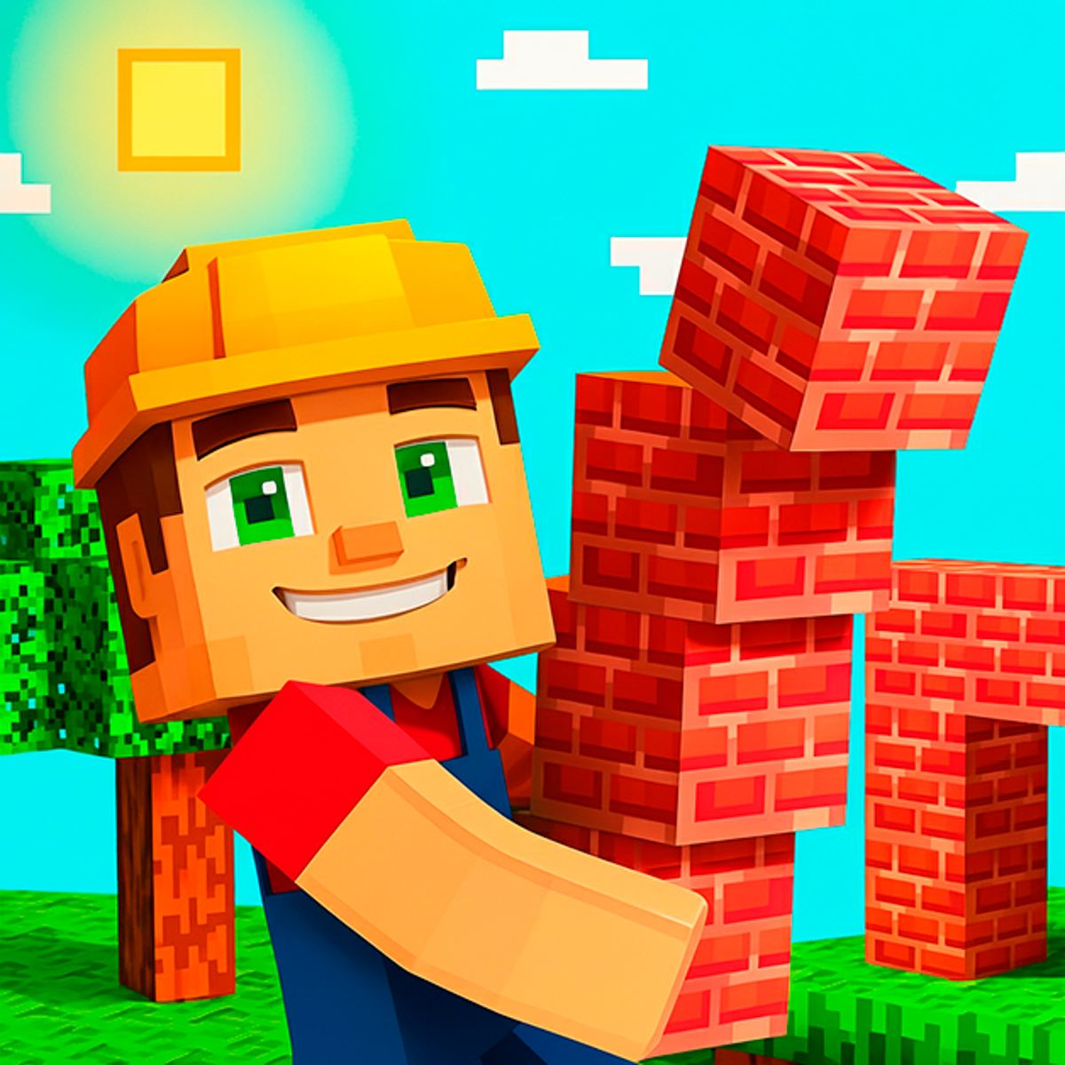 Install Cube Builder Creative Block Building Game App