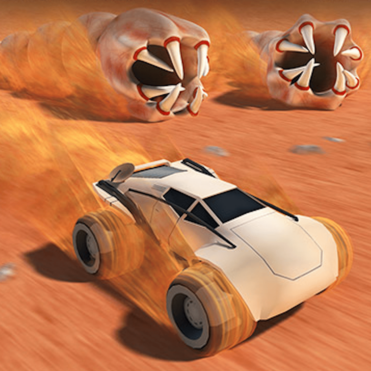 Install Desert Worms Survival Racing Adventure Game App