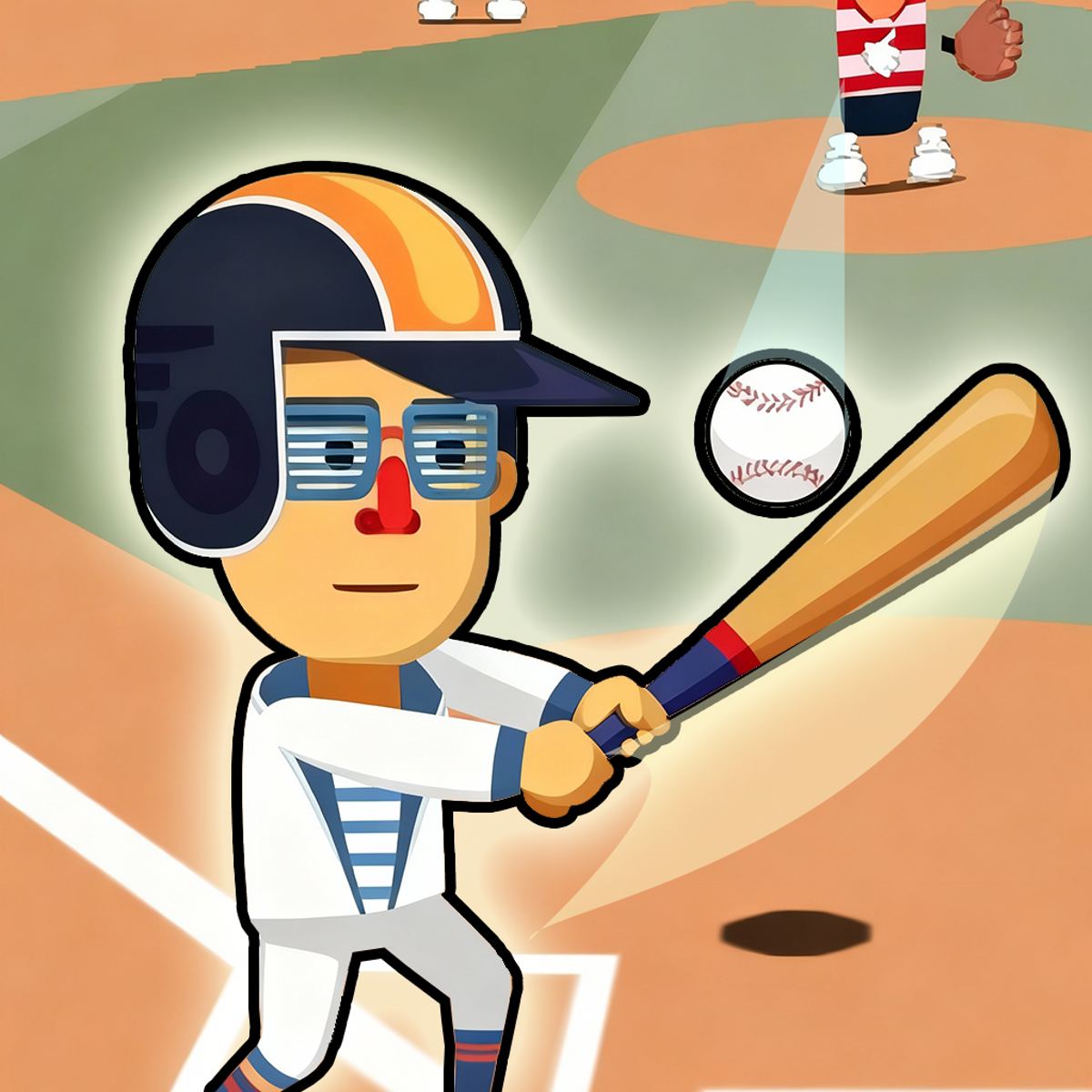 Install Flat Arcade Sports Baseball Game App