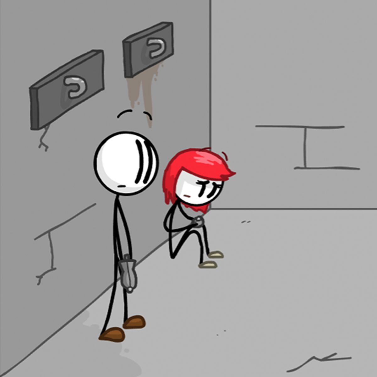 Install Fleeing The Complex Funny Stickman Escape Game App