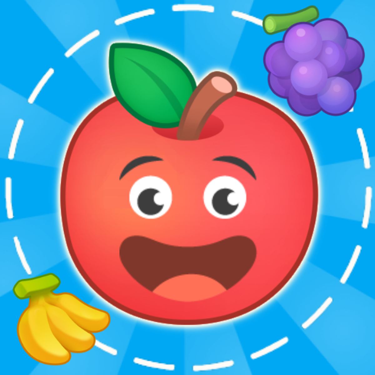 Install Fruit Wheel Spin Puzzle Arcade Game App