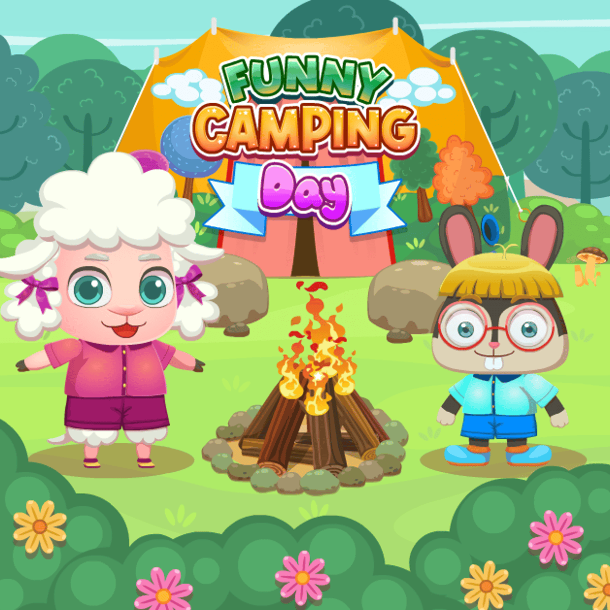 Install Funny Day Camping Adventure Simulator Game App