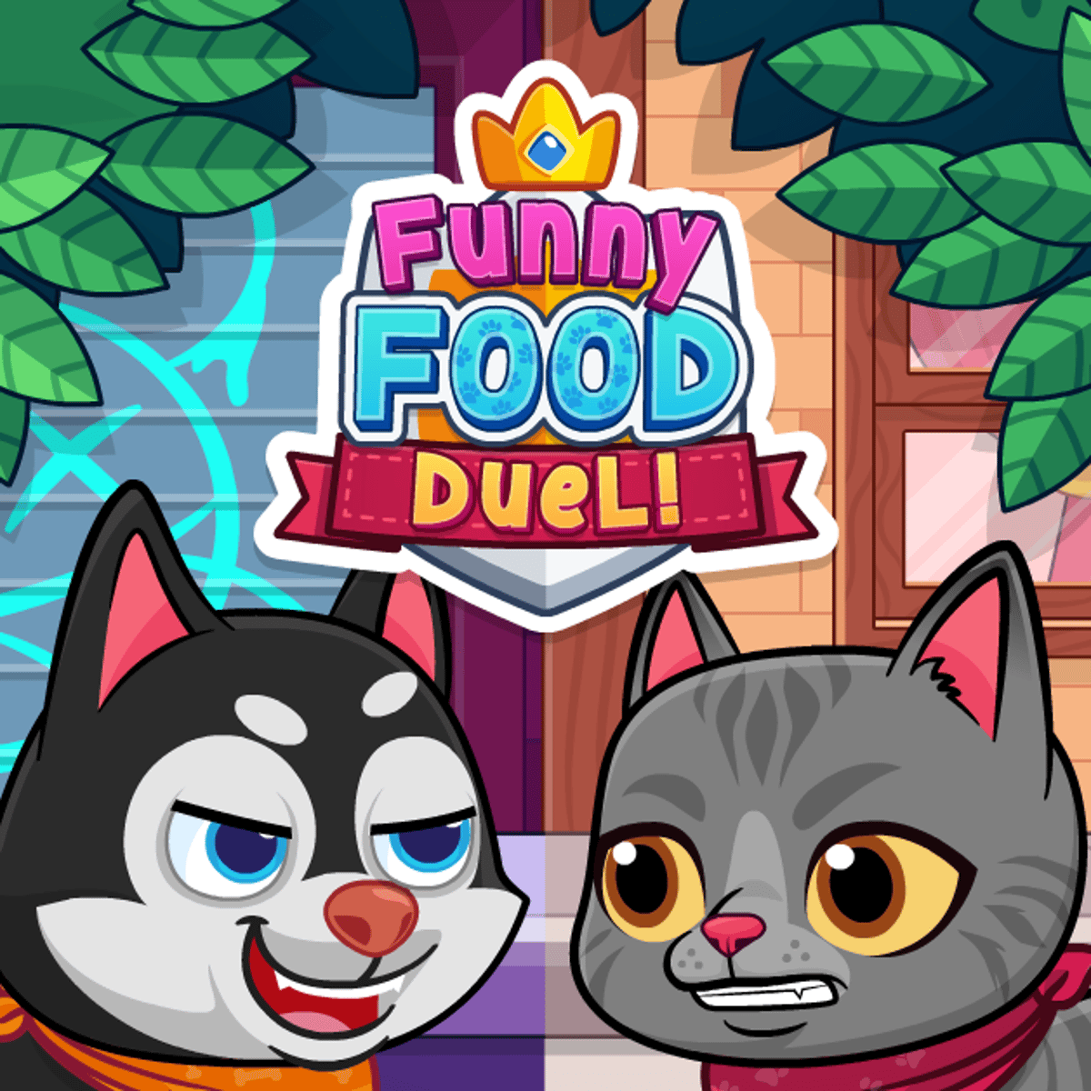 Install Funny Duel Food Battle Arcade Game App
