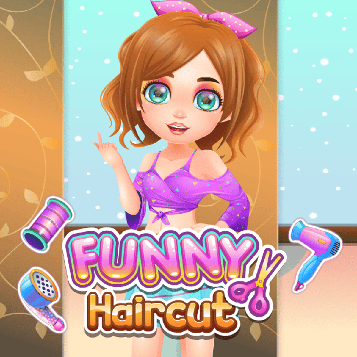Install Funny Haircut Hair Salon Beauty Game App