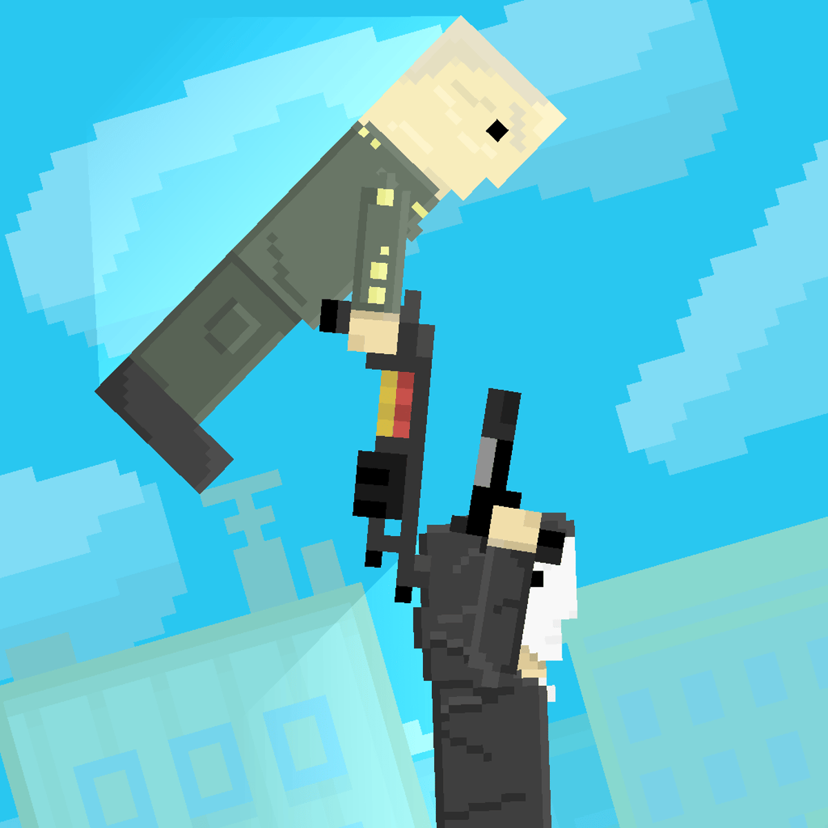 Install Getaway Shootout Funny Shooting Battle Game App