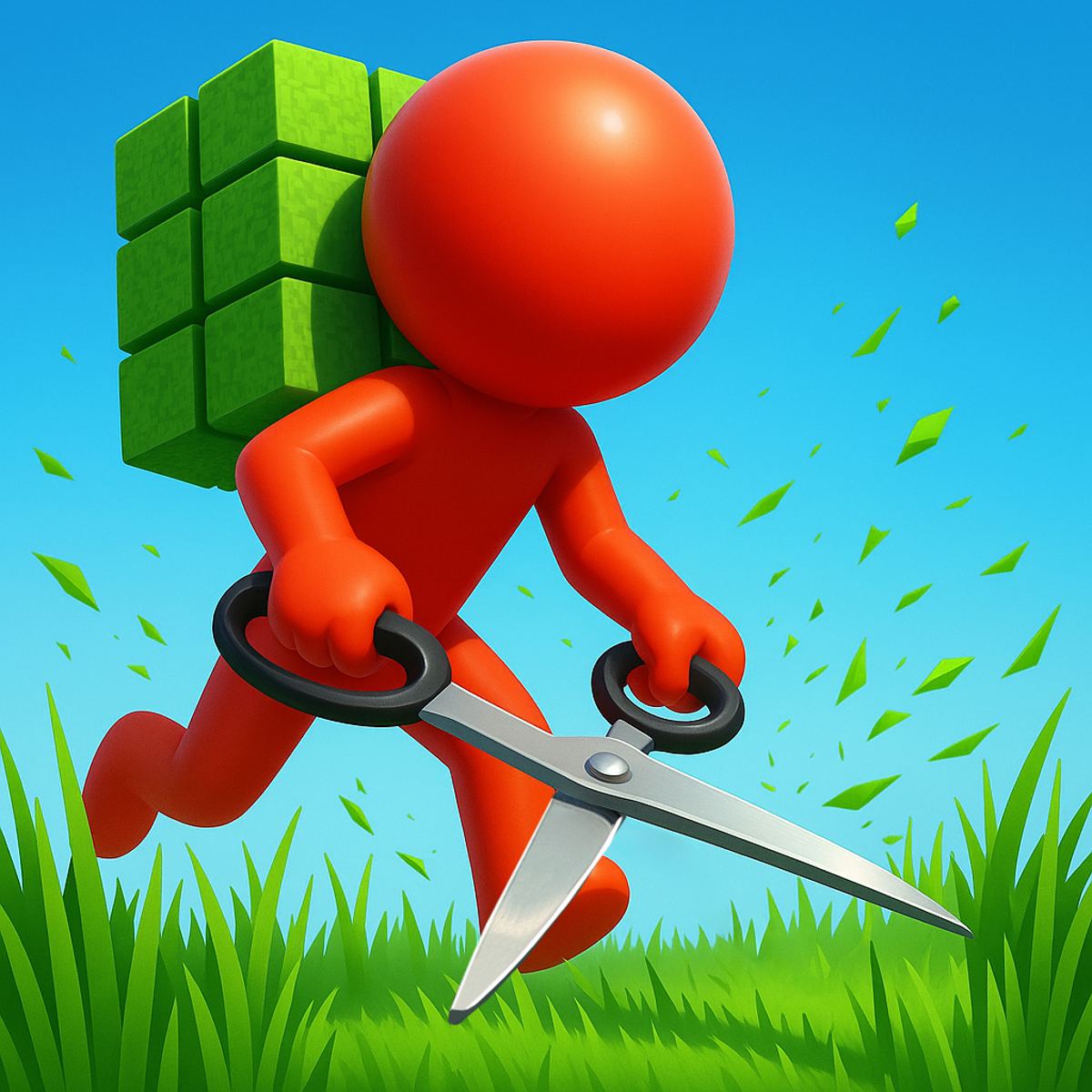 Install Grass Cutter Lawn Cutting Simulator Game App