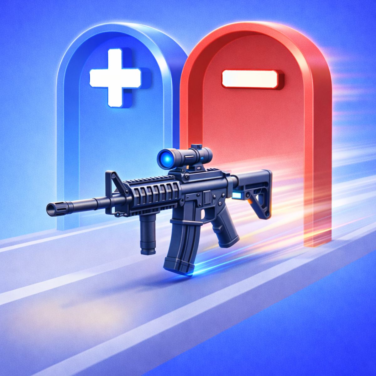 Install  Guns Shooting Battle Action Game App