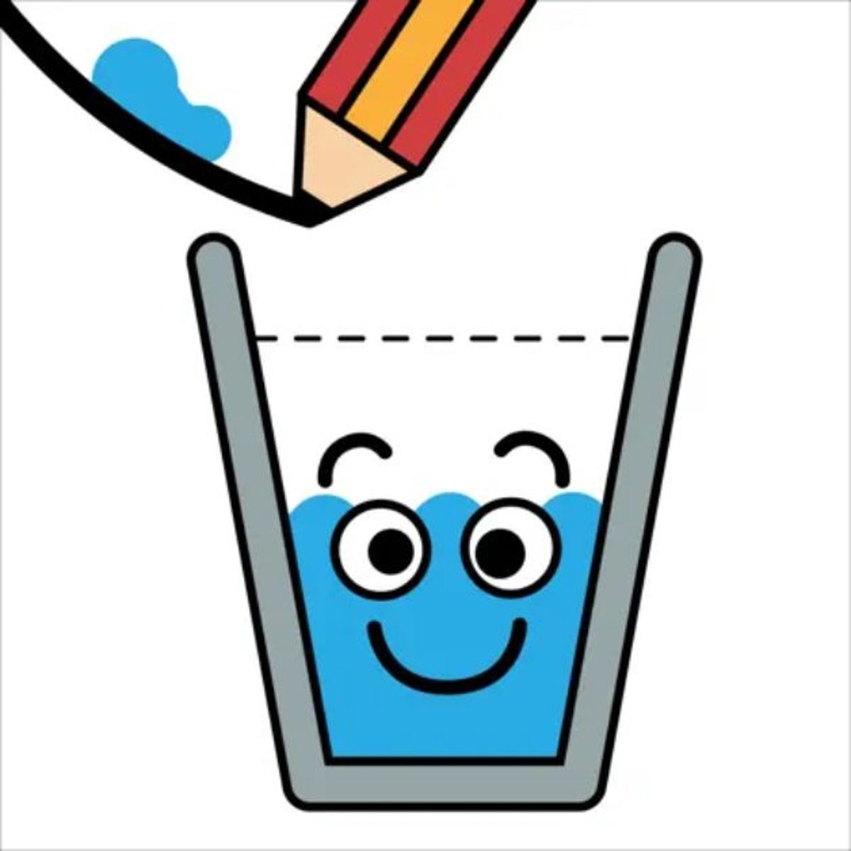 Install Happy Glass Water Fill Brain Puzzle Game App