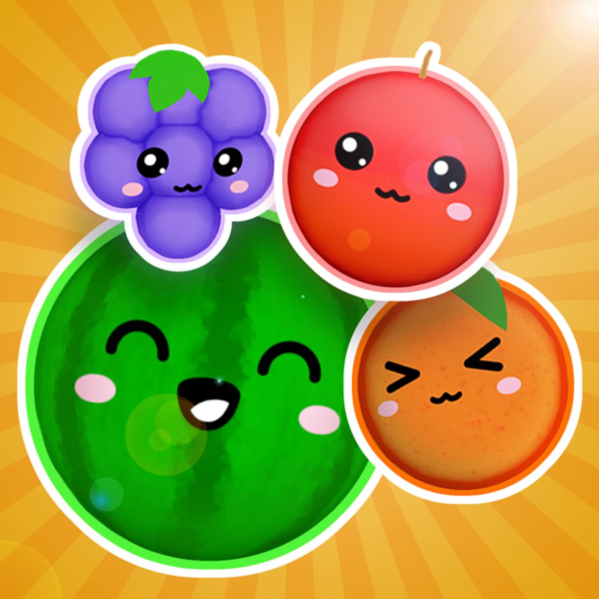 Install Kawaii Fruits 3d Cute Fruit Puzzle Game App