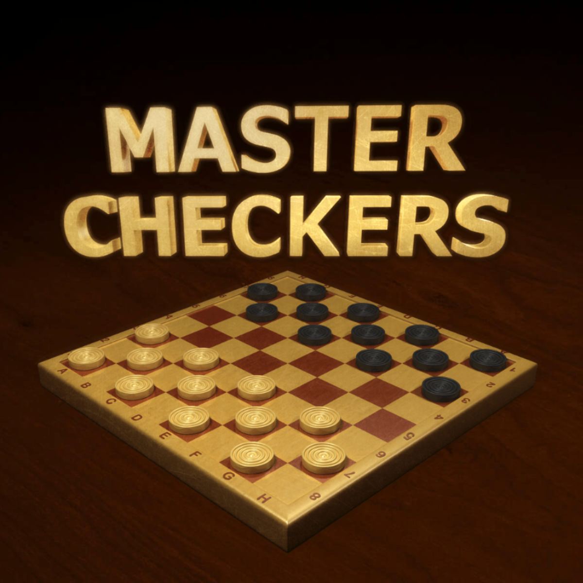 Install Master Classic Checkers Strategy Game App