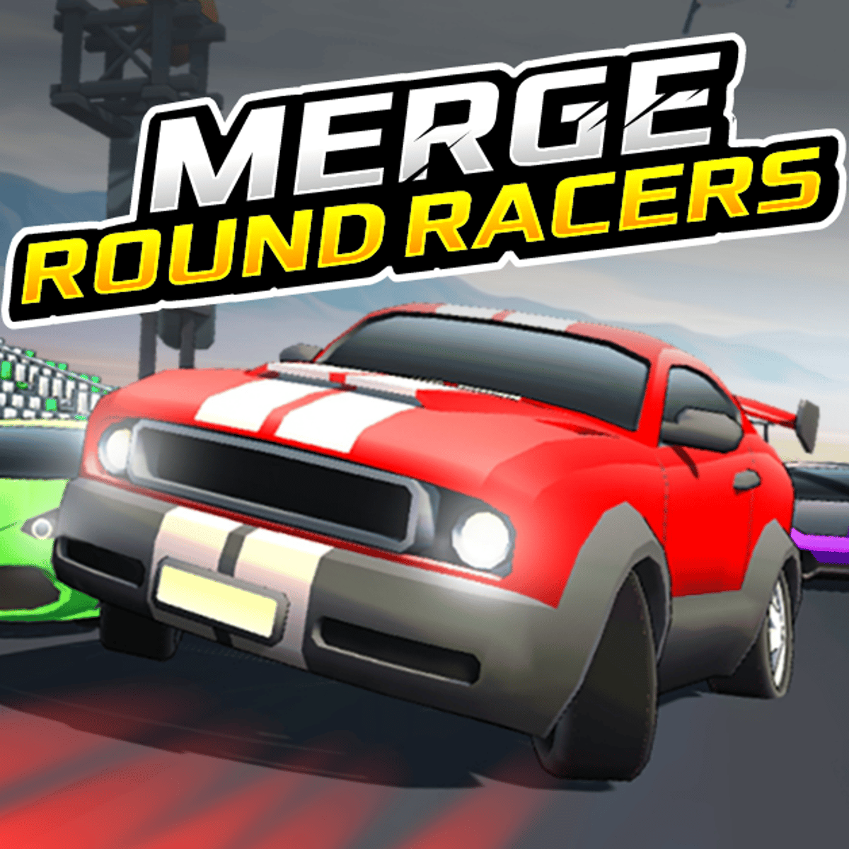 Install Round Racers Car Merge Racing Game App