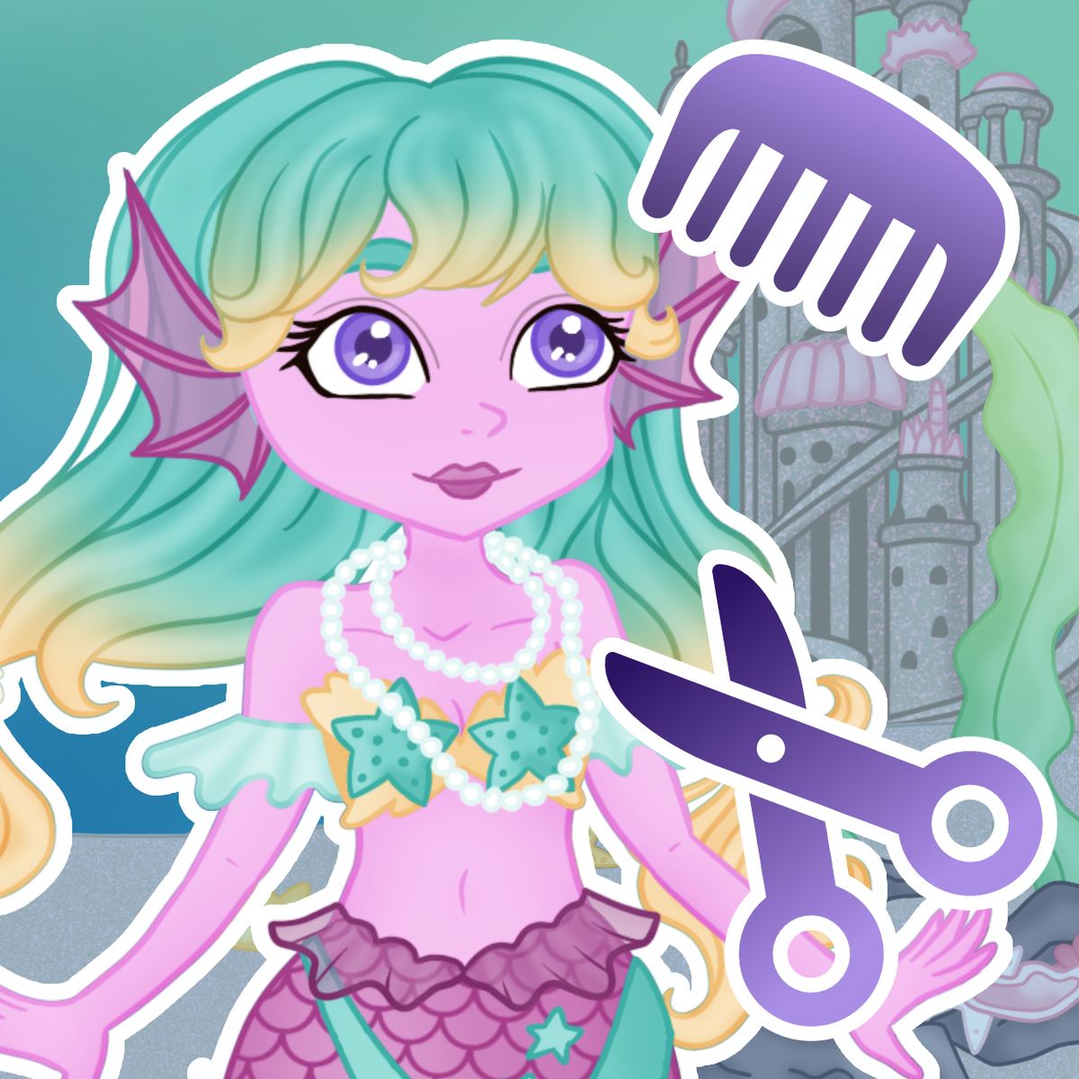 Install Mermaid Dress Up Ocean Fashion Beauty Game App