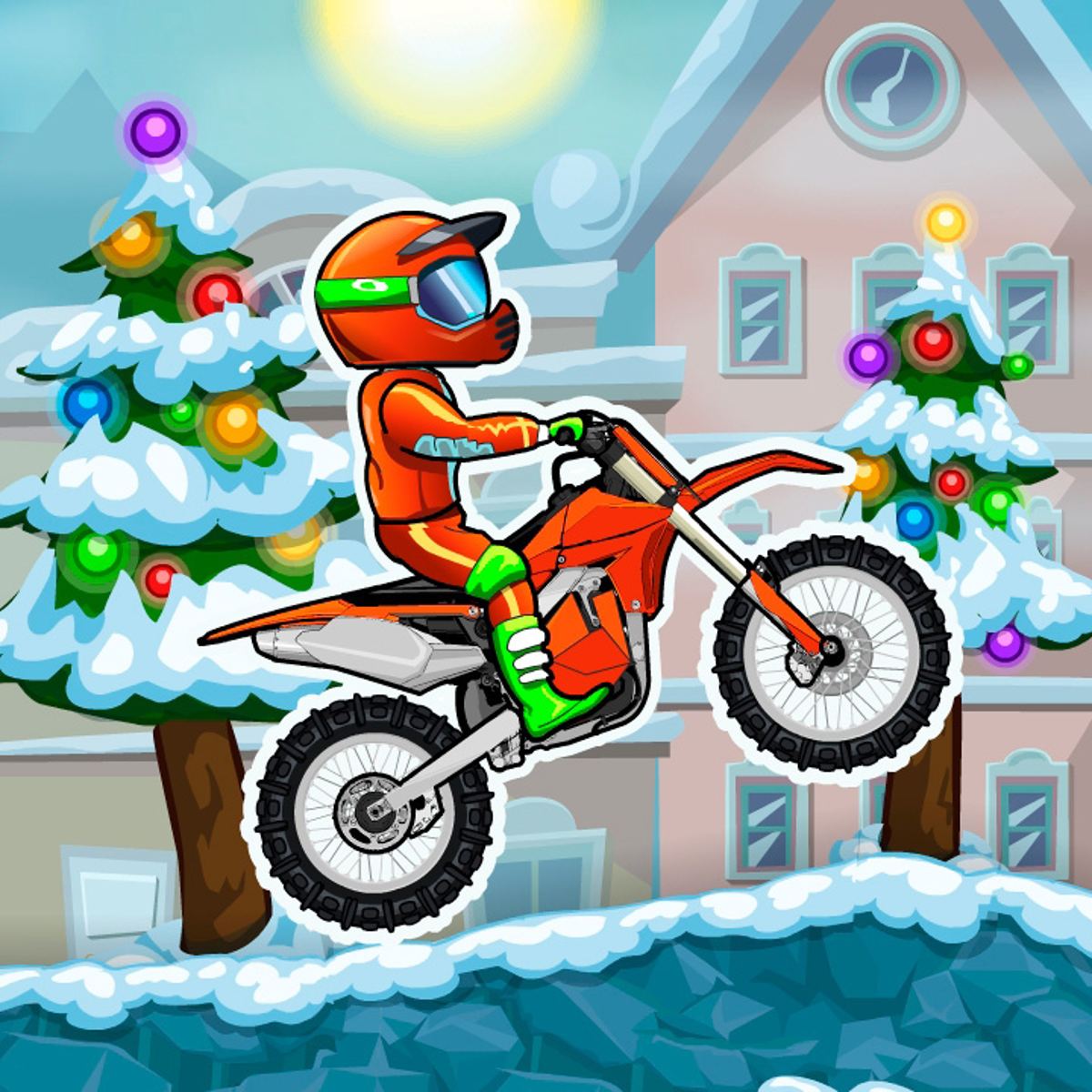 Install Moto X3m 4 Winter Bike Racing Game App