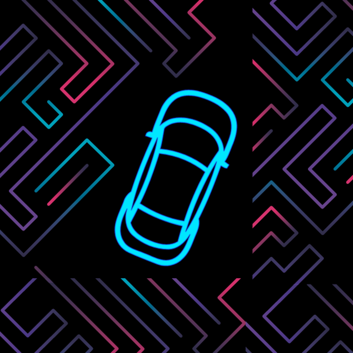Install Neon Car Driving Maze Puzzle Game App