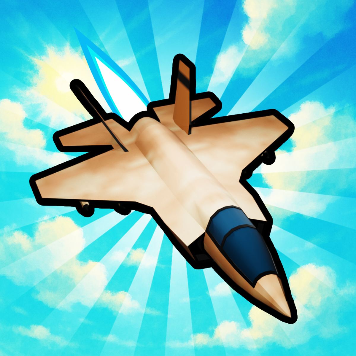 Install Plane Wars Air Combat Shooting Game App