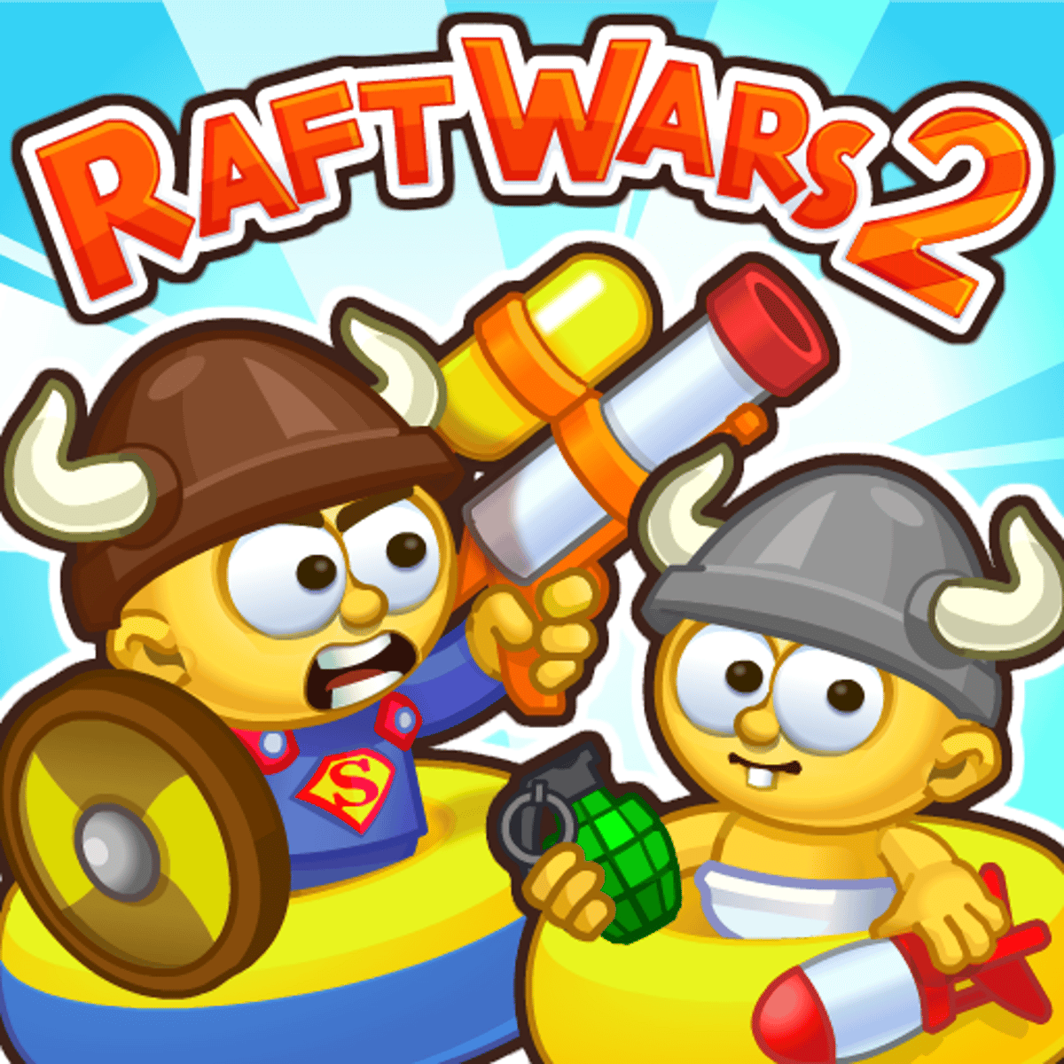 Install Raft Wars 2 Water Battle Shooting Game App