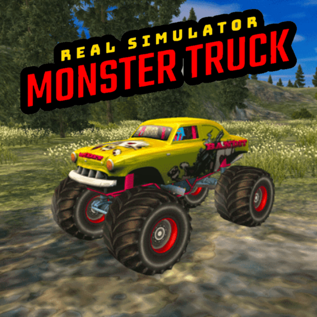 Install Real Simulator Monster Truck Driving Game App