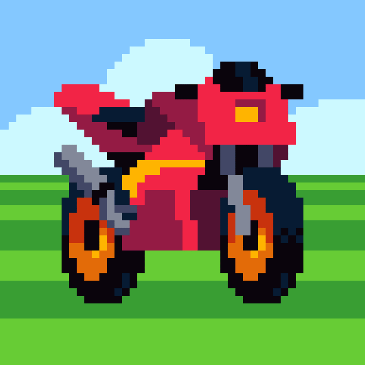 Install Retro Highway Endless Driving Racing Game App
