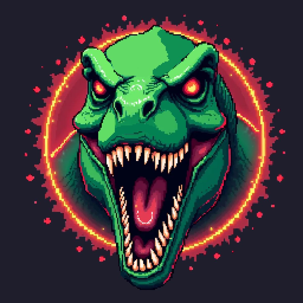 Install Rex Dinosaur Retro Arcade Game App