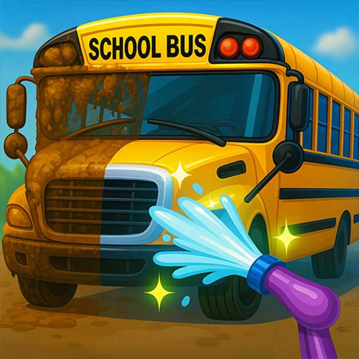 Install School Cleaning Simulator Game App