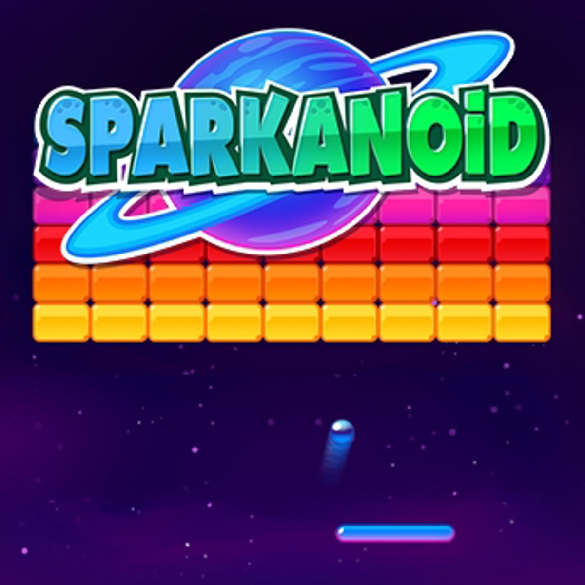 Install Sparkanoid Brick Breaker Arcade Game App