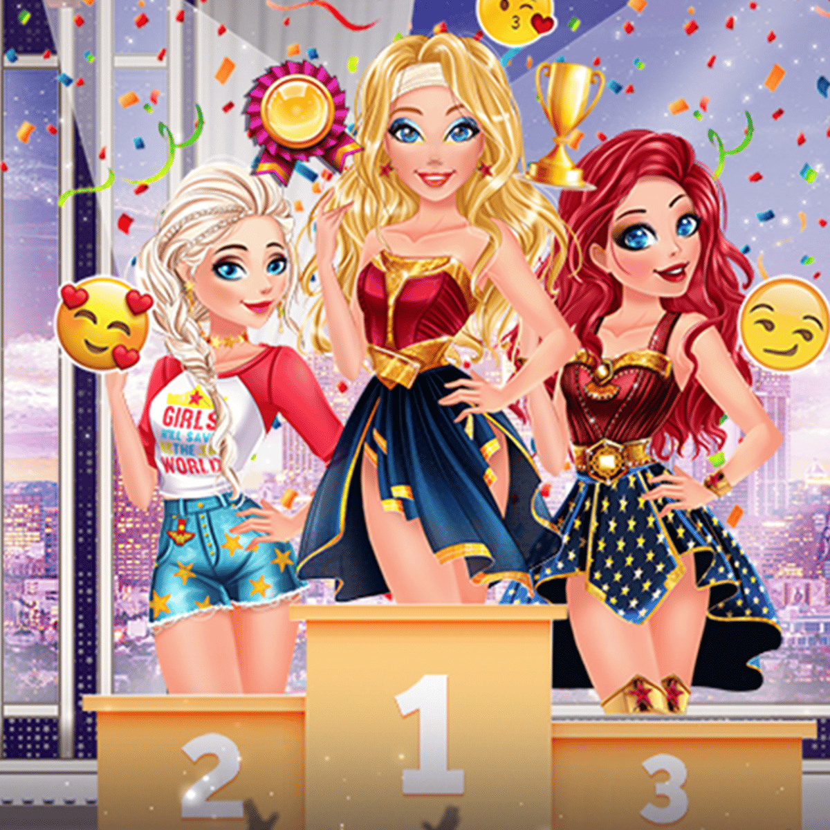 Install Superhero Look Alike Contest Fashion Dress Up Game App