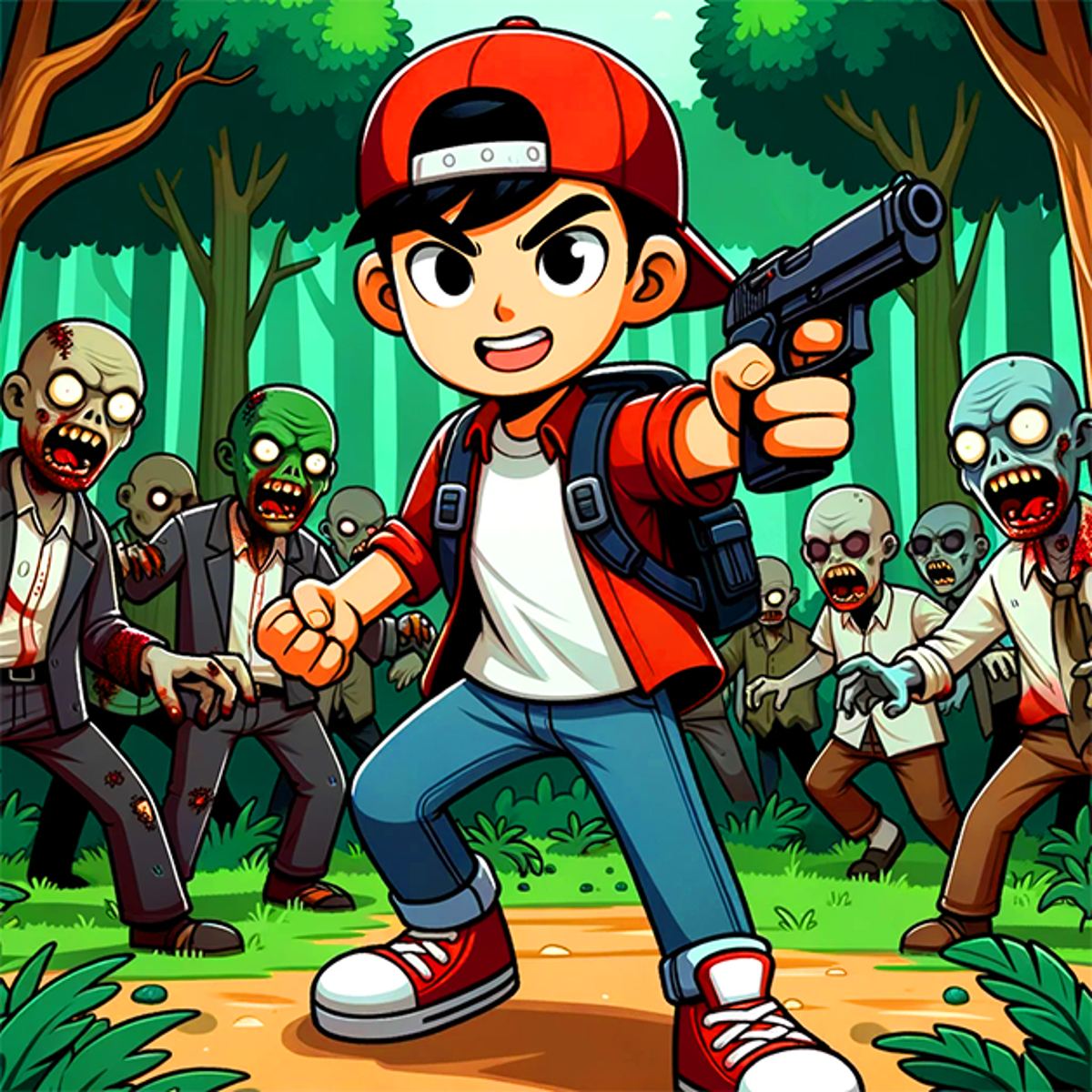 Install Survivor Z Zombie Survival Adventure Game App