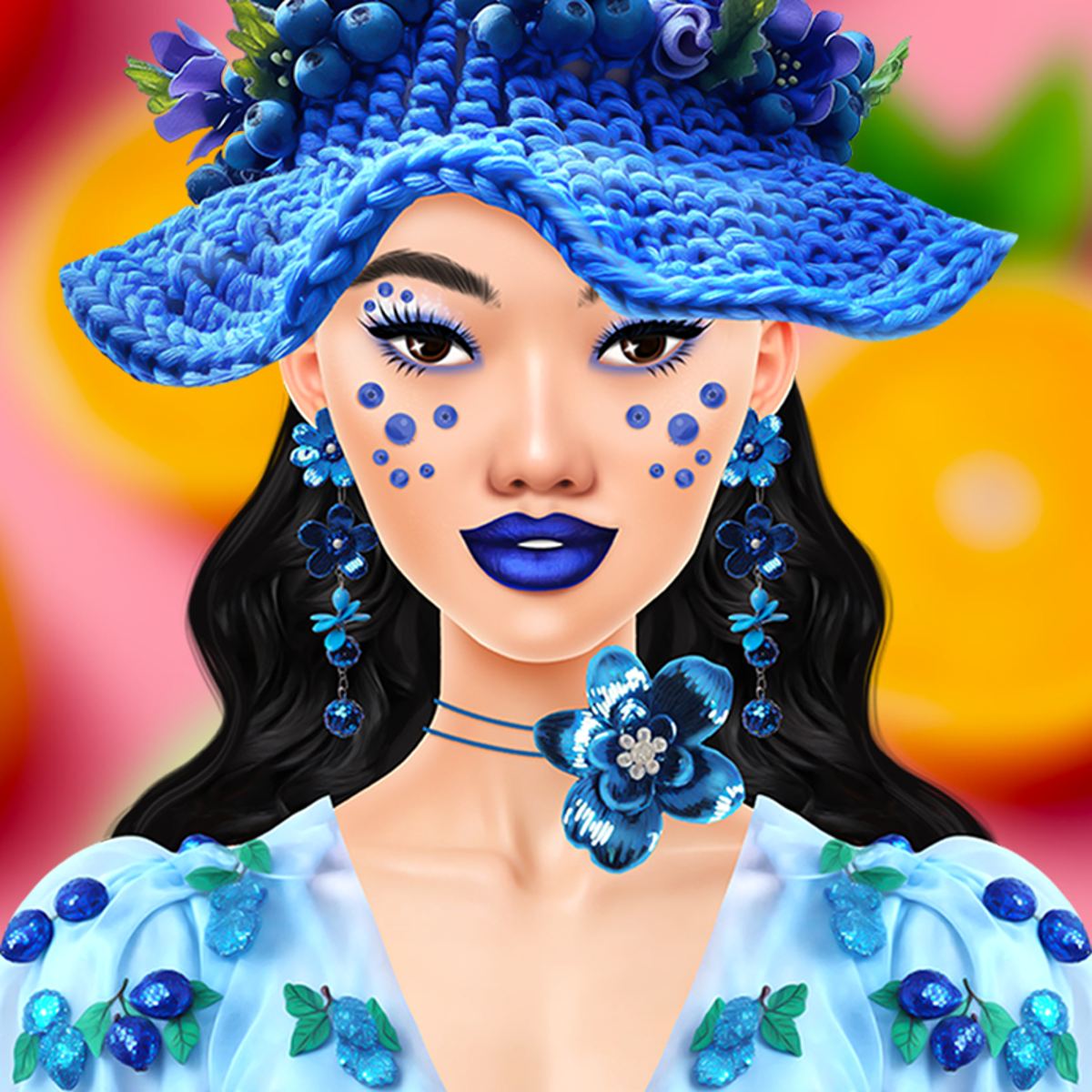 Install Sweet And Fruity Makeup Beauty Dress Up Game App