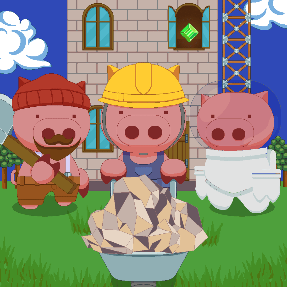 Install The Third Piglets Tower Defense Strategy Game App