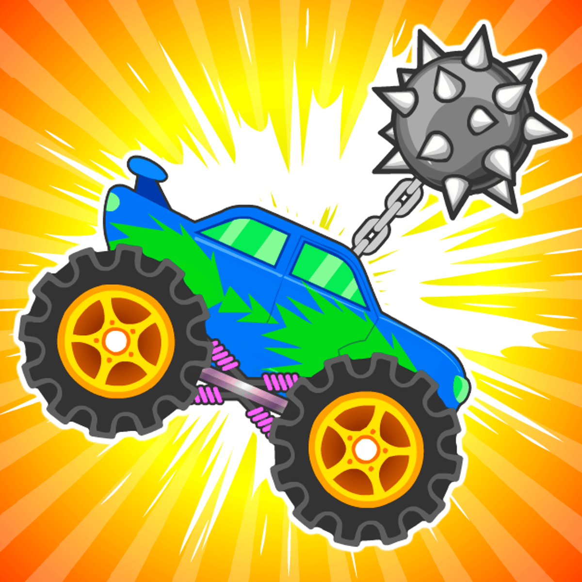 Install Slam Monster Truck Battle Game App