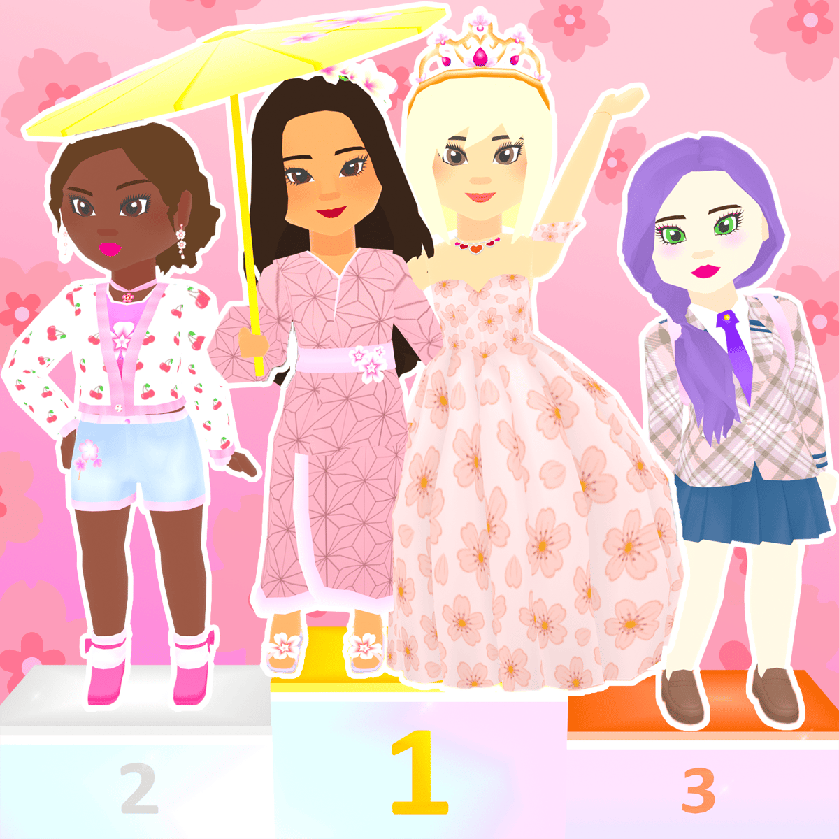 Install Vortellas Dress Up Fashion Beauty Styling Game App