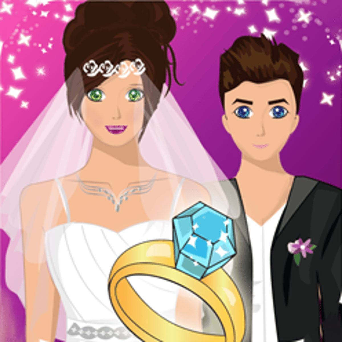 Install Wedding Dress Up Bridal Fashion Beauty Game App
