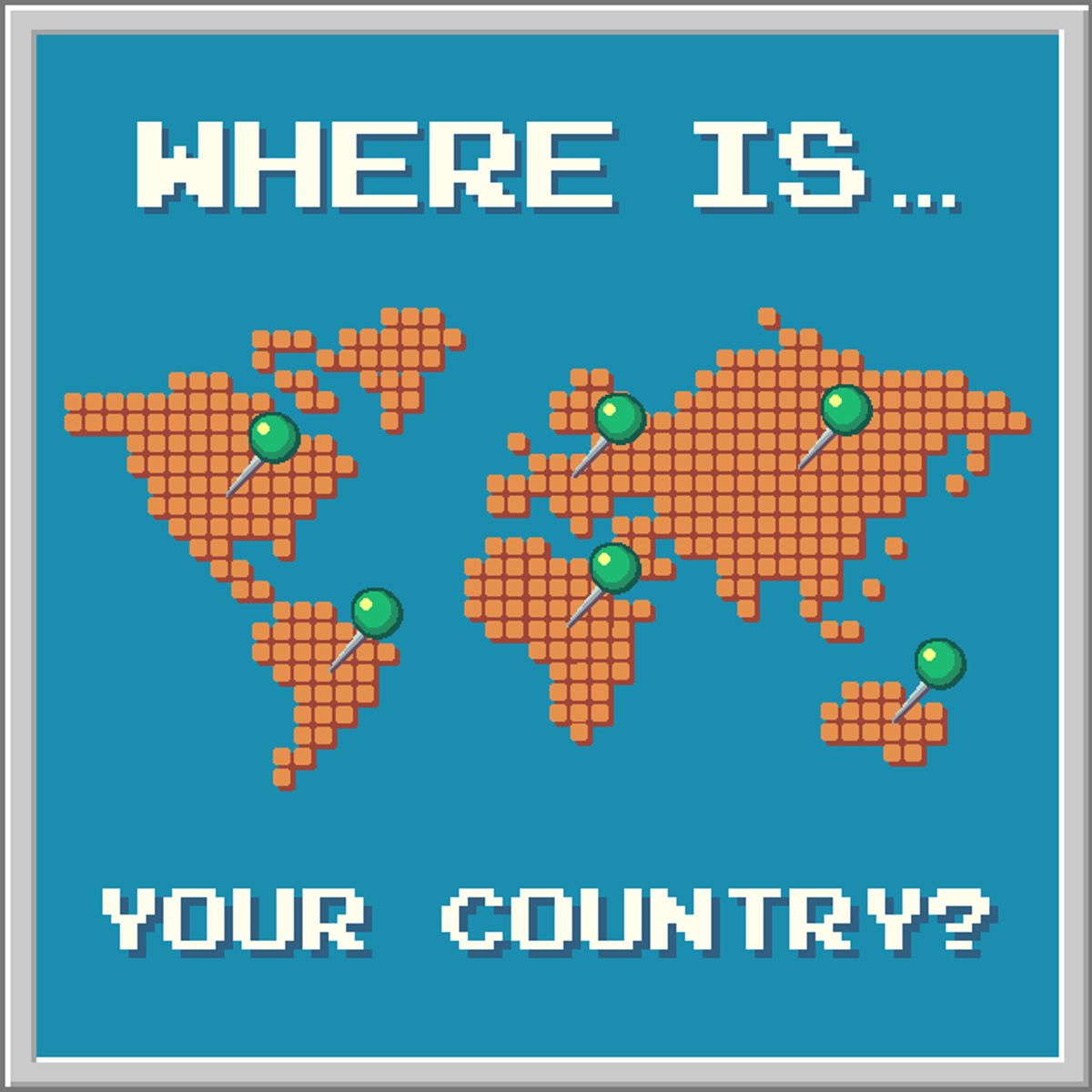 Install Wheres Your Country Geography Quiz Puzzle Game App