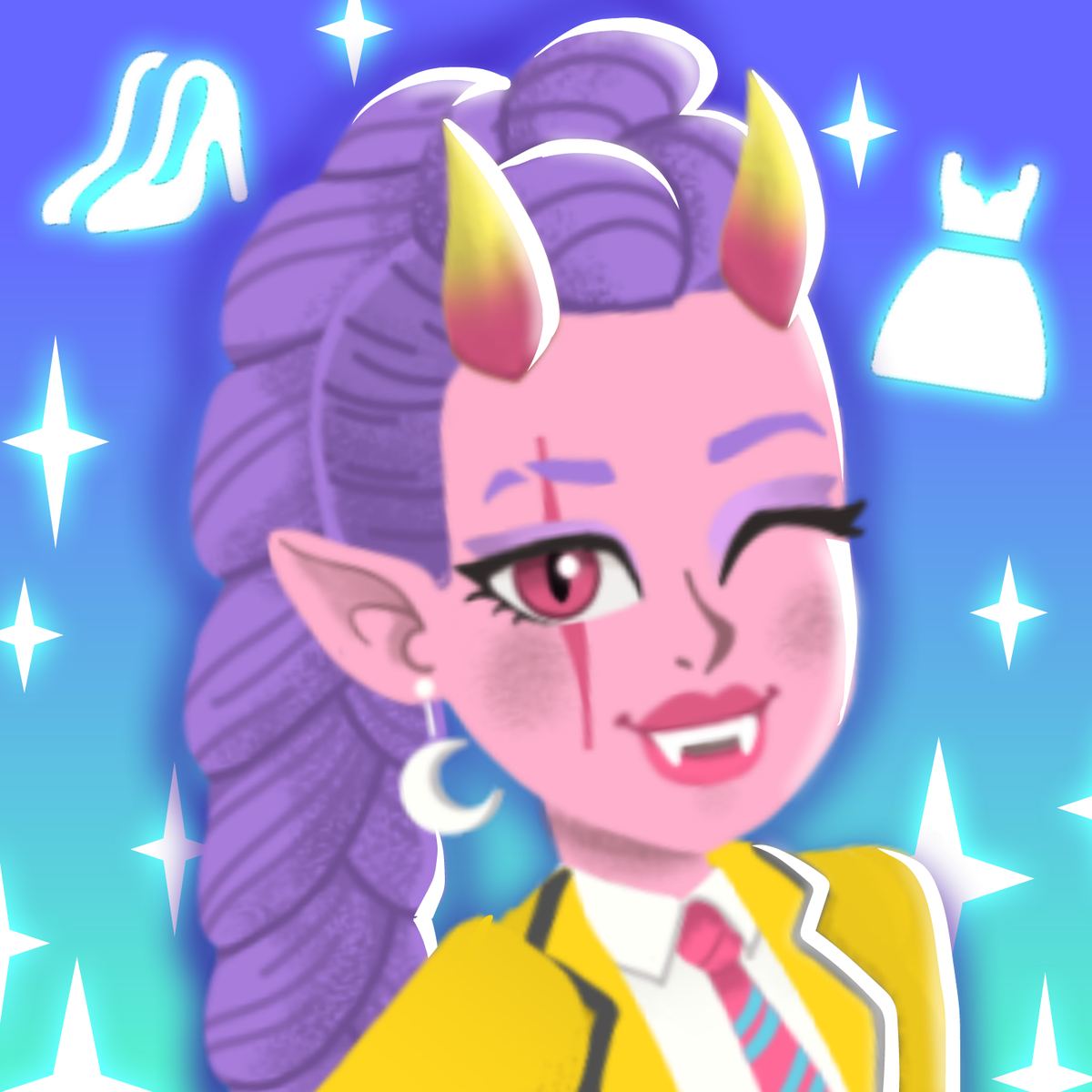 Install Wonder High Dressup Fashion School Dress Up Game App