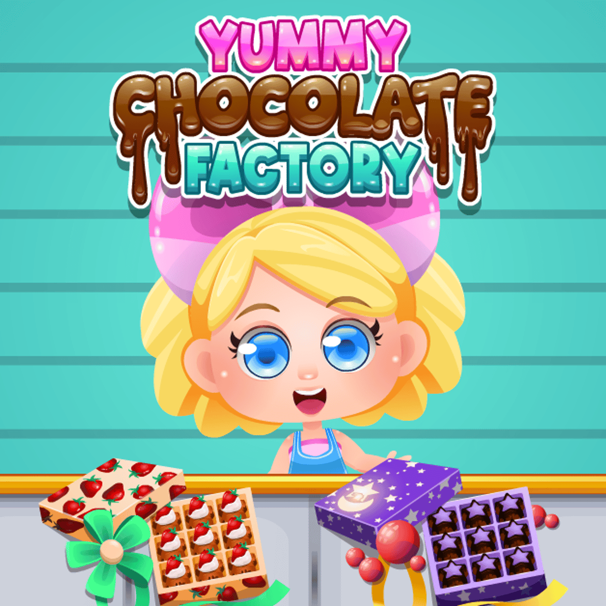 Install Yummy Chocolate Factory Sweet Cooking Adventure Game App