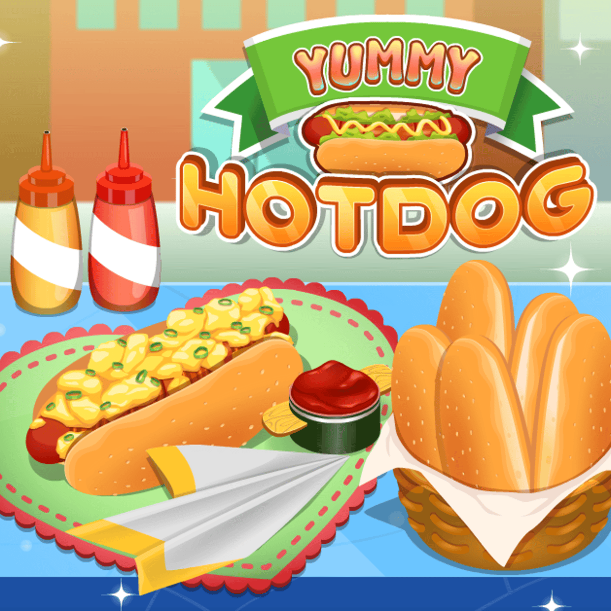 Install Yummy Hotdog Cooking Simulator Game App