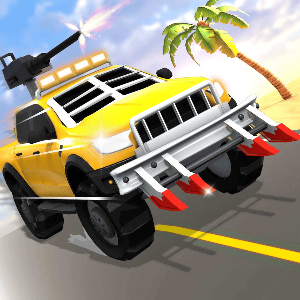 Install Zombroad Zombie Driving Survival Game App