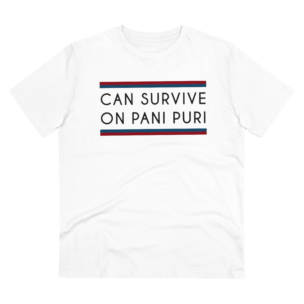 Men's PC Cotton Quotes Printed T Shirt (Color: White, Thread Count: 180GSM)