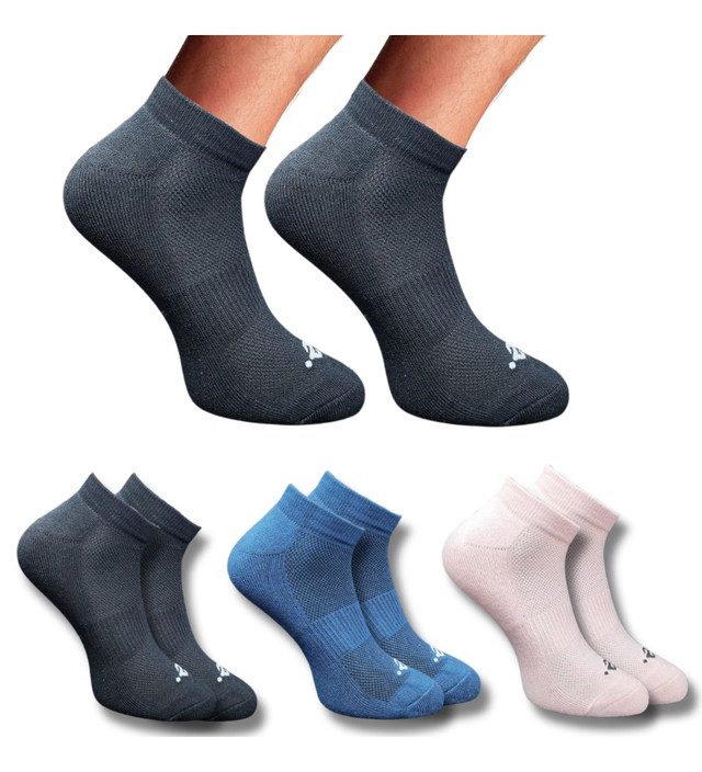 3_Pair Set Unisex Casual Cotton Printed Low Cut Socks (Multicolor)