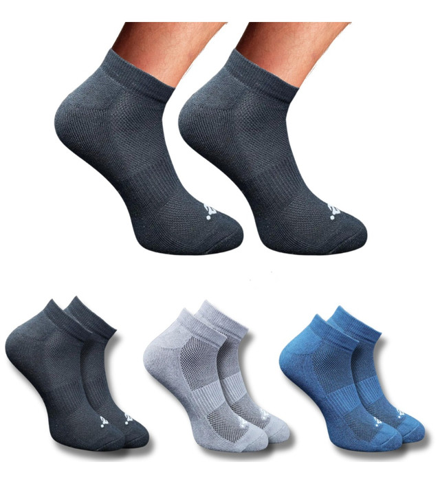 3_Pair Set Unisex Casual Cotton Printed Low Cut Socks (Multicolor)