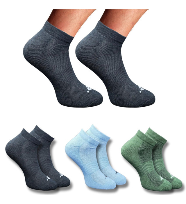 3_Pair Set Unisex Casual Cotton Printed Low Cut Socks (Multicolor)