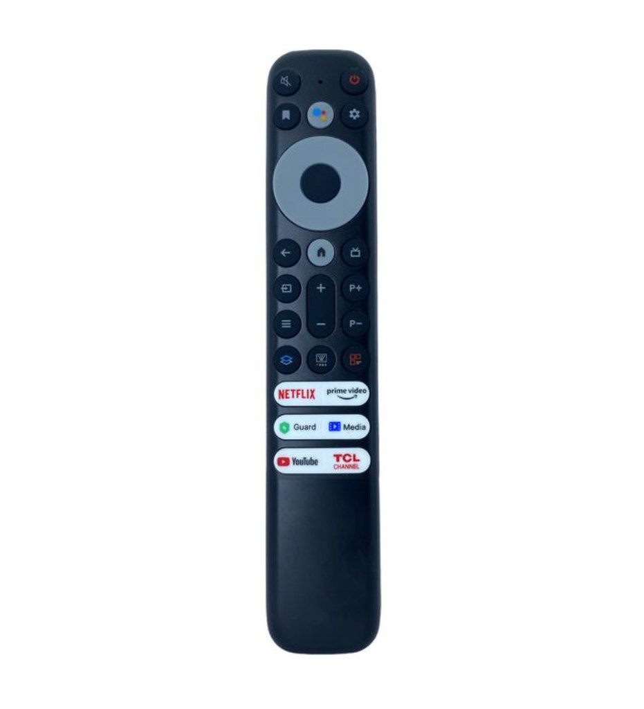 Smart TV Remote No. 1094 with Netflix - Prime Video Functions- Compatible-Replacement for TCL Smart TV LCD-LED 4K HD Remote Control (Black)