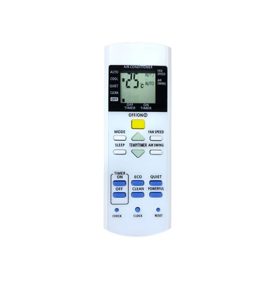 AC Remote No. 29H Compatible-Replacement for Panasonic AC Remote Control (White)