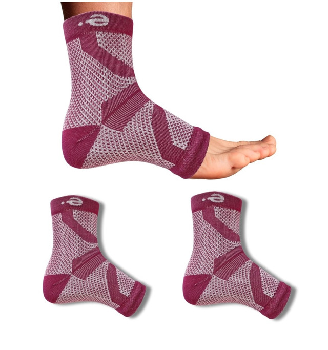 3_Pair Set Unisex Casual Cotton Printed Ankle Length Support Socks (Multicolor)